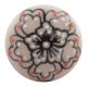 Black With Pink Dotted Ceramic Wine Stopper